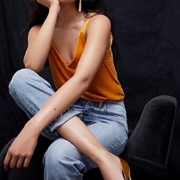 J. Crew velvet top - Picture 1 of 12